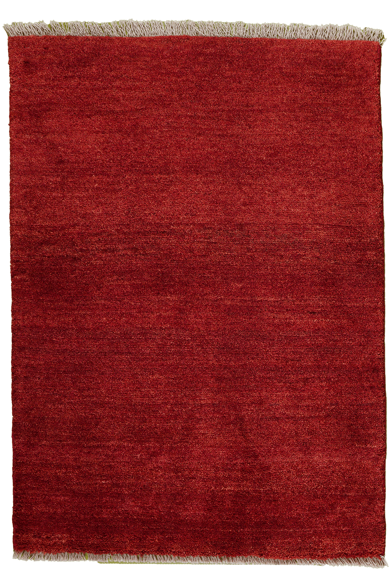 Gabbeh Teppich Wolle Rot 0