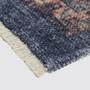 Teppich Baumwolle Jeansblau 3