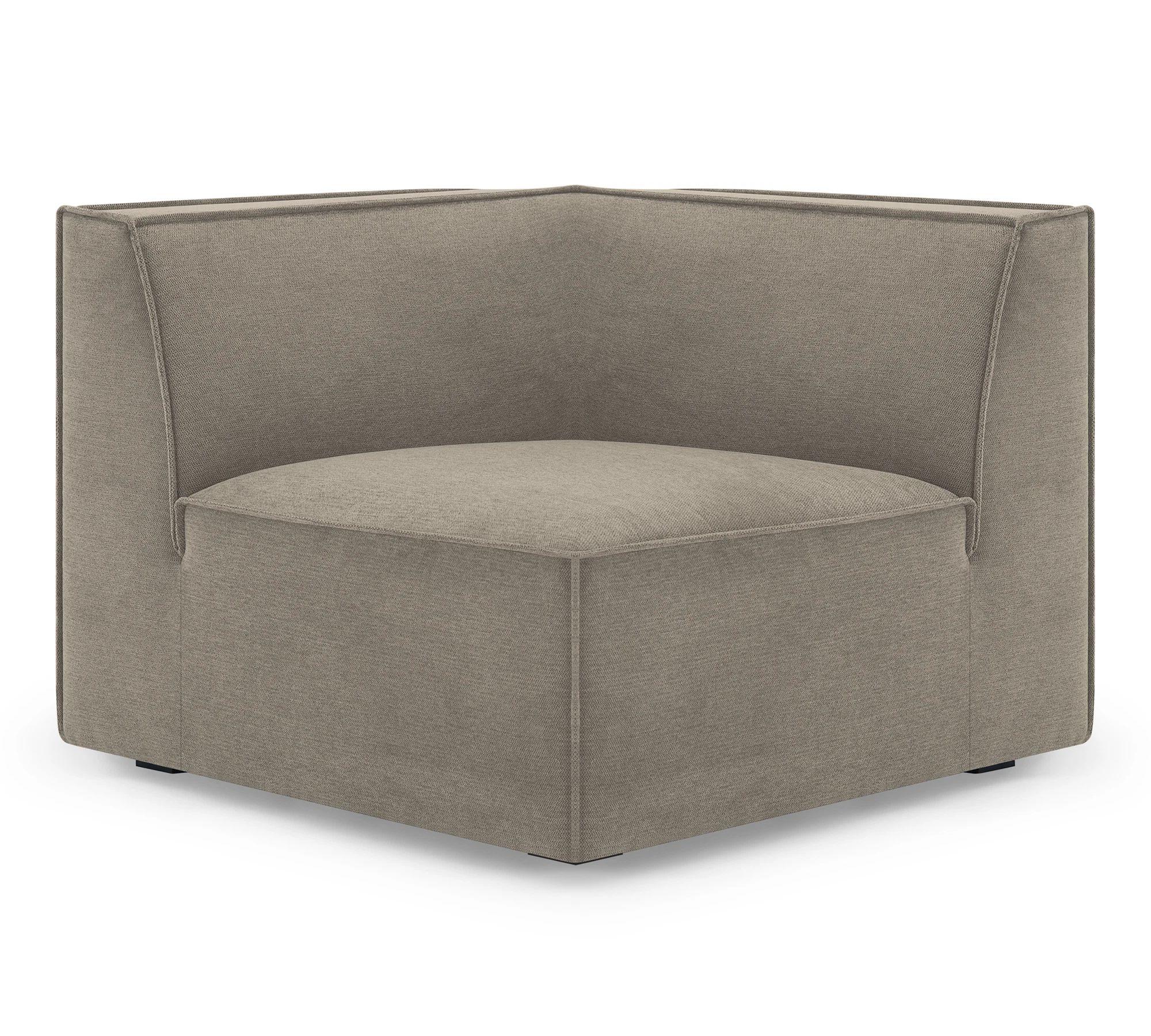 Dane 1-Sitzer Eckmodul Links Impression Greige 1