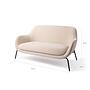 Ugo 2-Sitzer Sofa Cosmic Latte 4