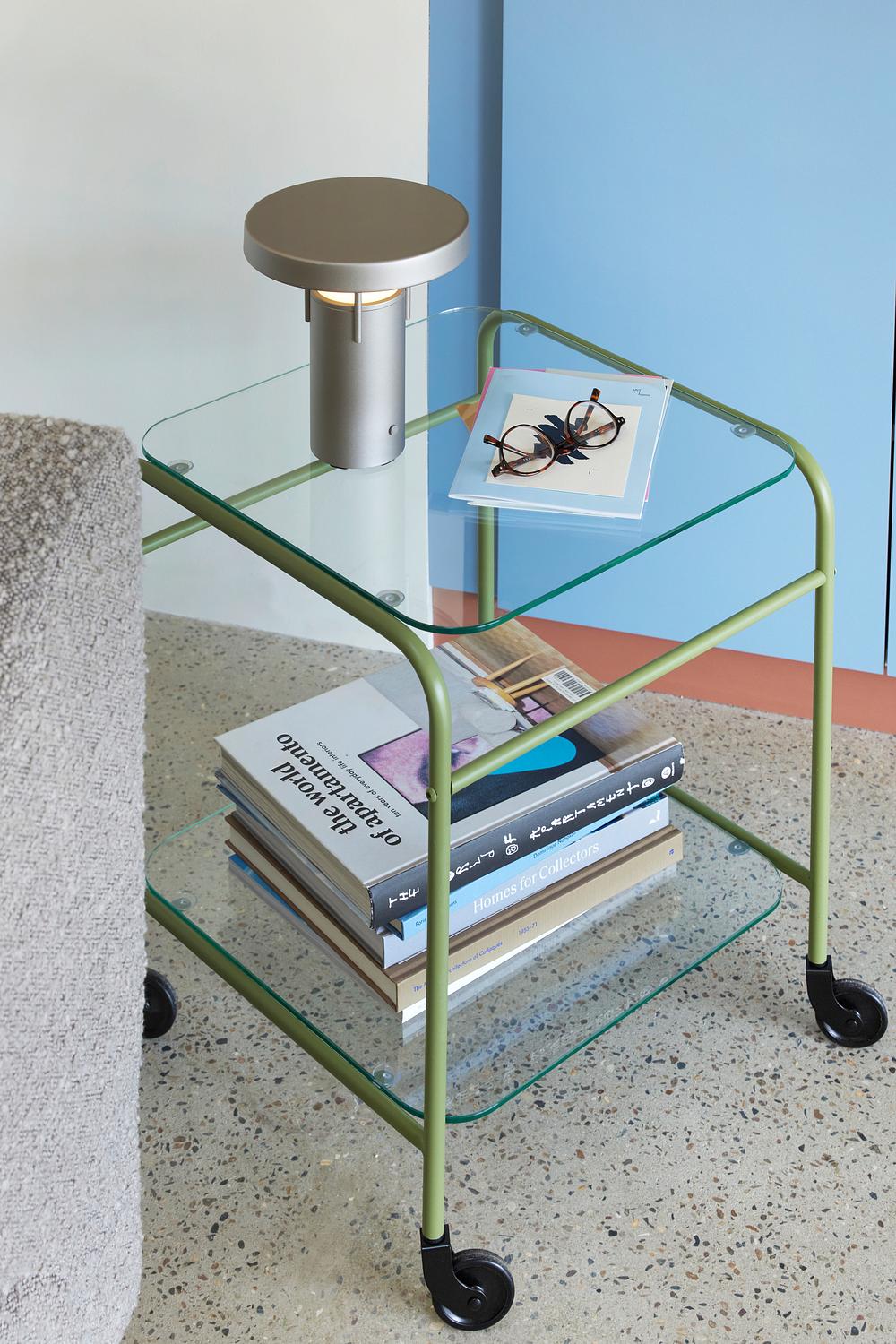 Zephyr Serving Trolley Green 4