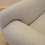 Sofa Zweisitzer Beige 1970er Jahre 9