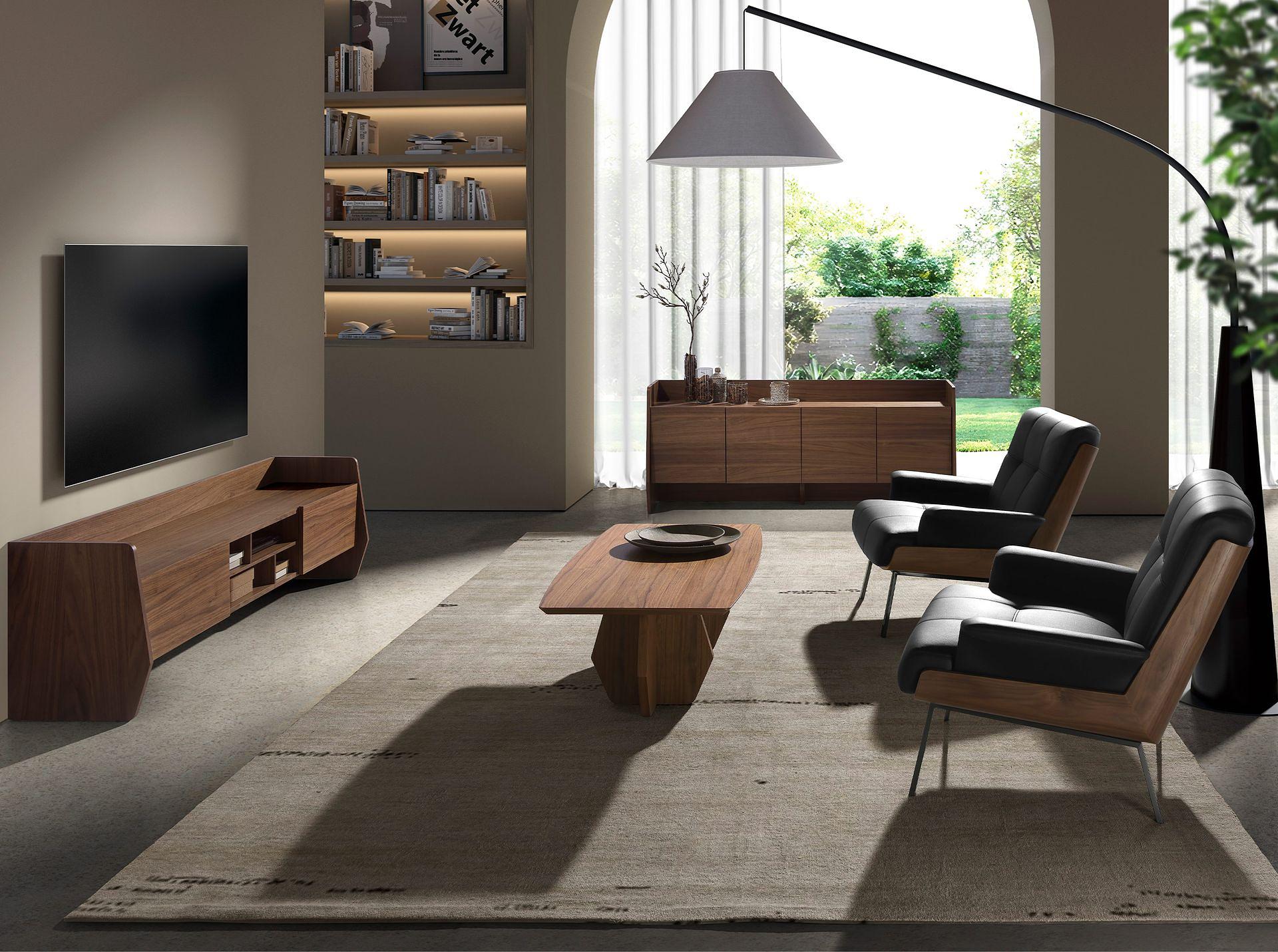 TV-Lowboard Braun 3