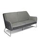 LAGUN 3-Sitzer Sofa Stoff Grau 5