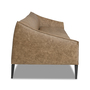 Dolce Sofa 3-Sitzer Leder Beige 4