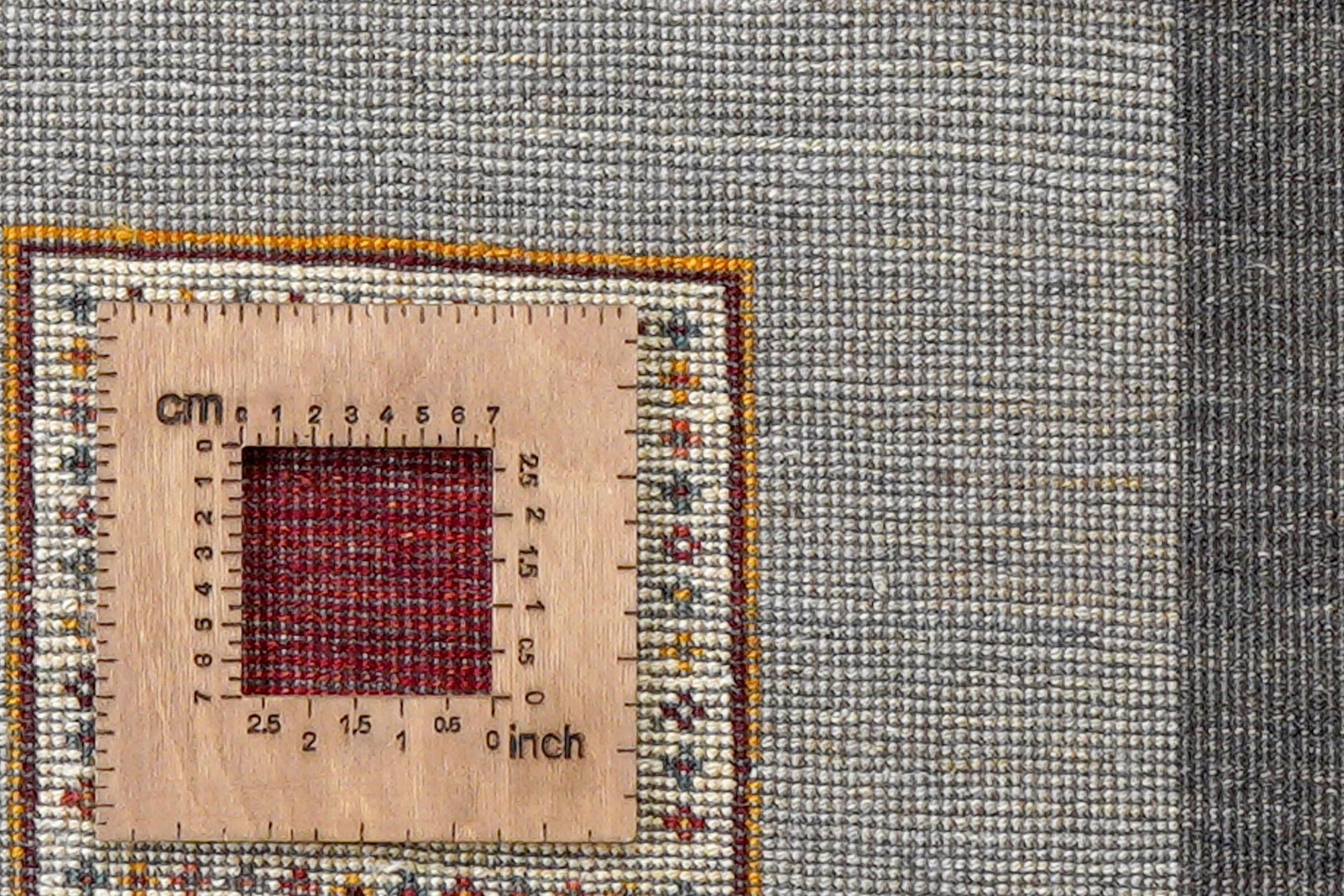 Rizbaf Gabbeh Carpet Wool Grey 6