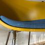 AAC26 Armchair Chrome Mustard Yellow 4