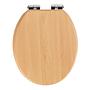 WC-Sitz Buche MDF Buchenfarbe 0