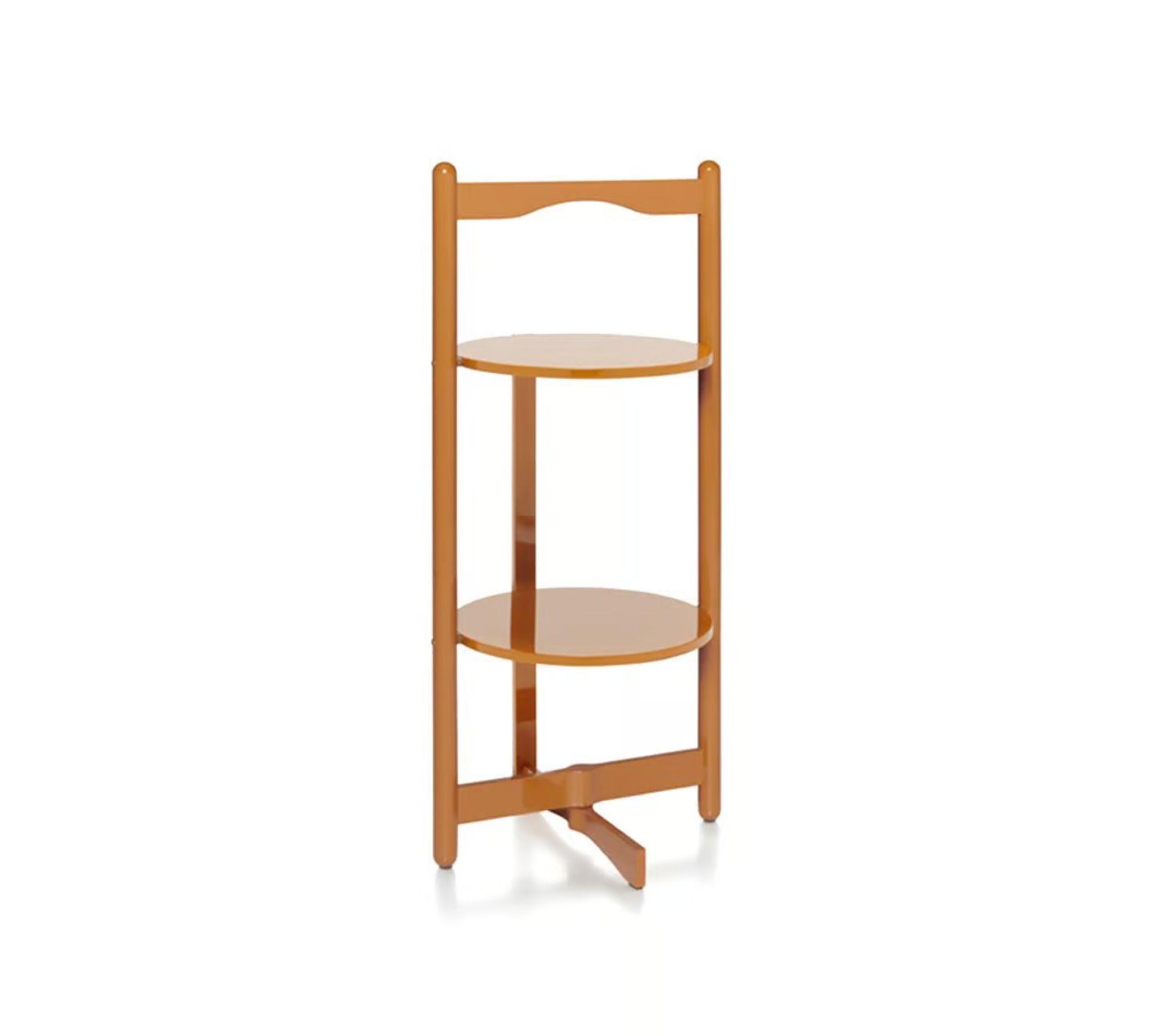 Florian Folding Table Wood Yellow 1