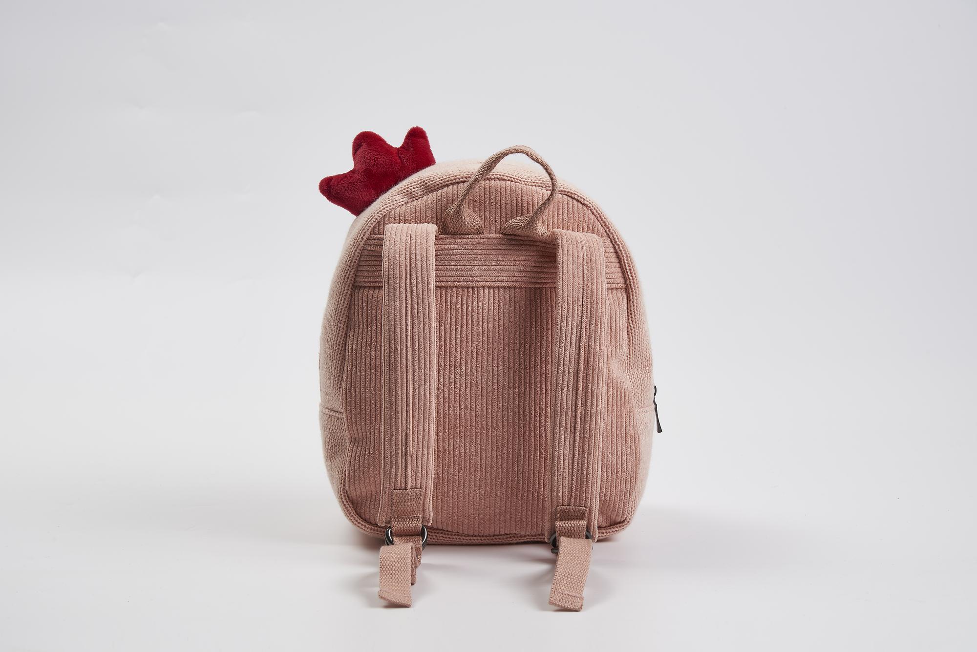 Ariel Hühnchen Rucksack Baumwolle Rosa 7