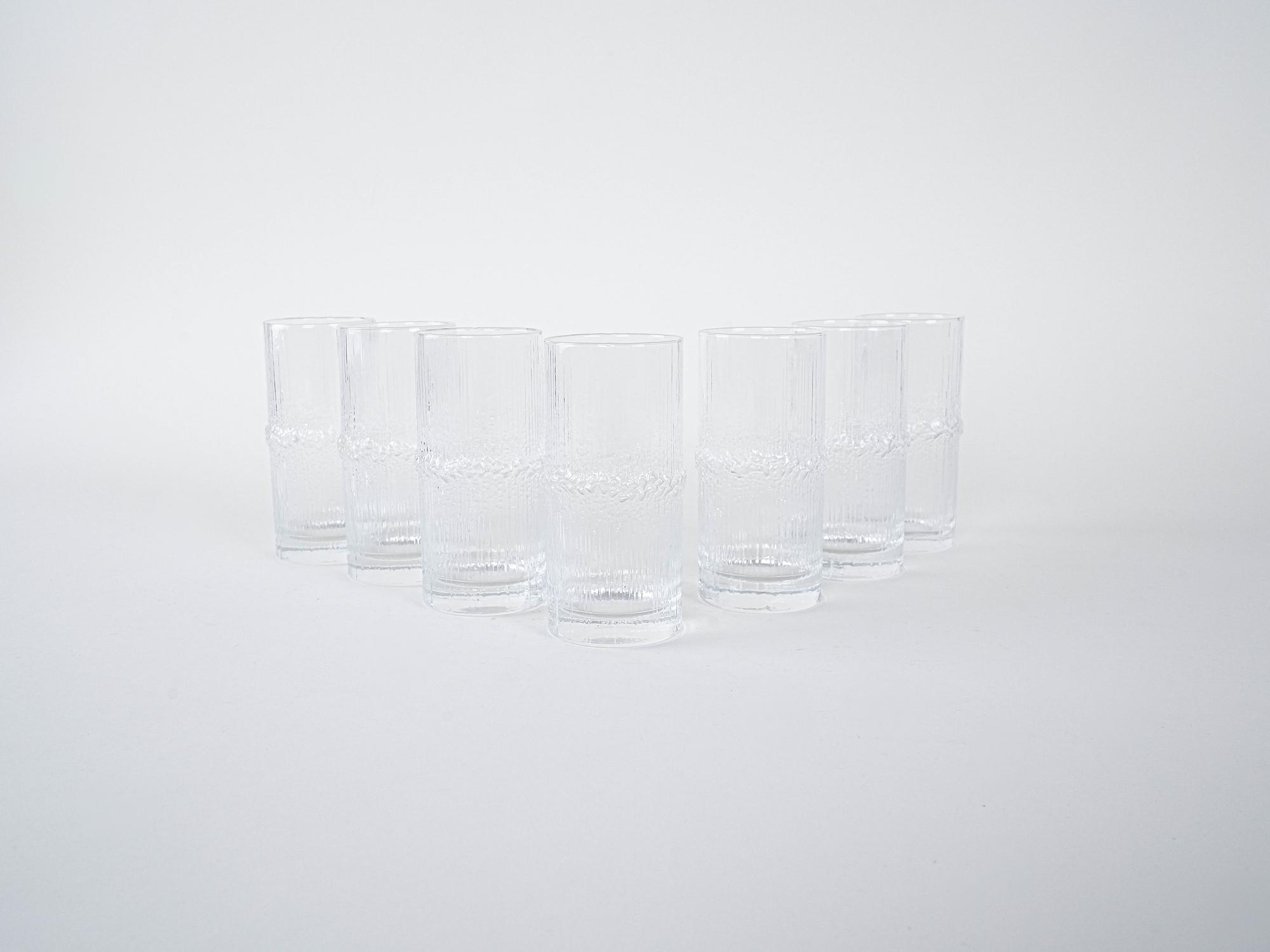 Set of Niva glasses 1970s 3