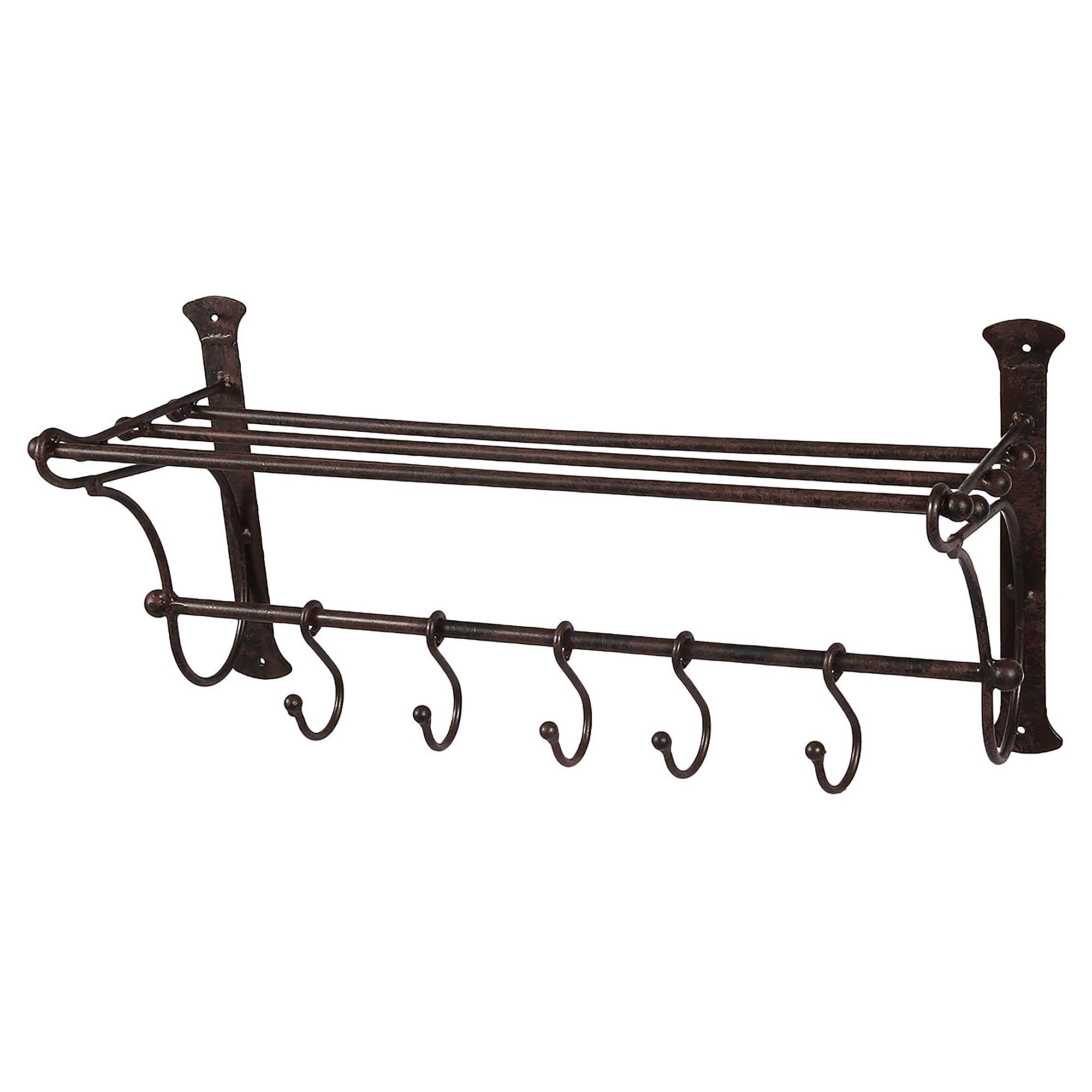 Coat Rack Mehak Iron Brown 0
