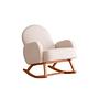 Yoko Armchair Velvet White 0
