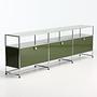 Sideboard 3x1 Mit 3 Klapptüren Olivgrün 0