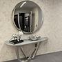 OKO Mirror 1500 Stainless Steel Polished Silver 0