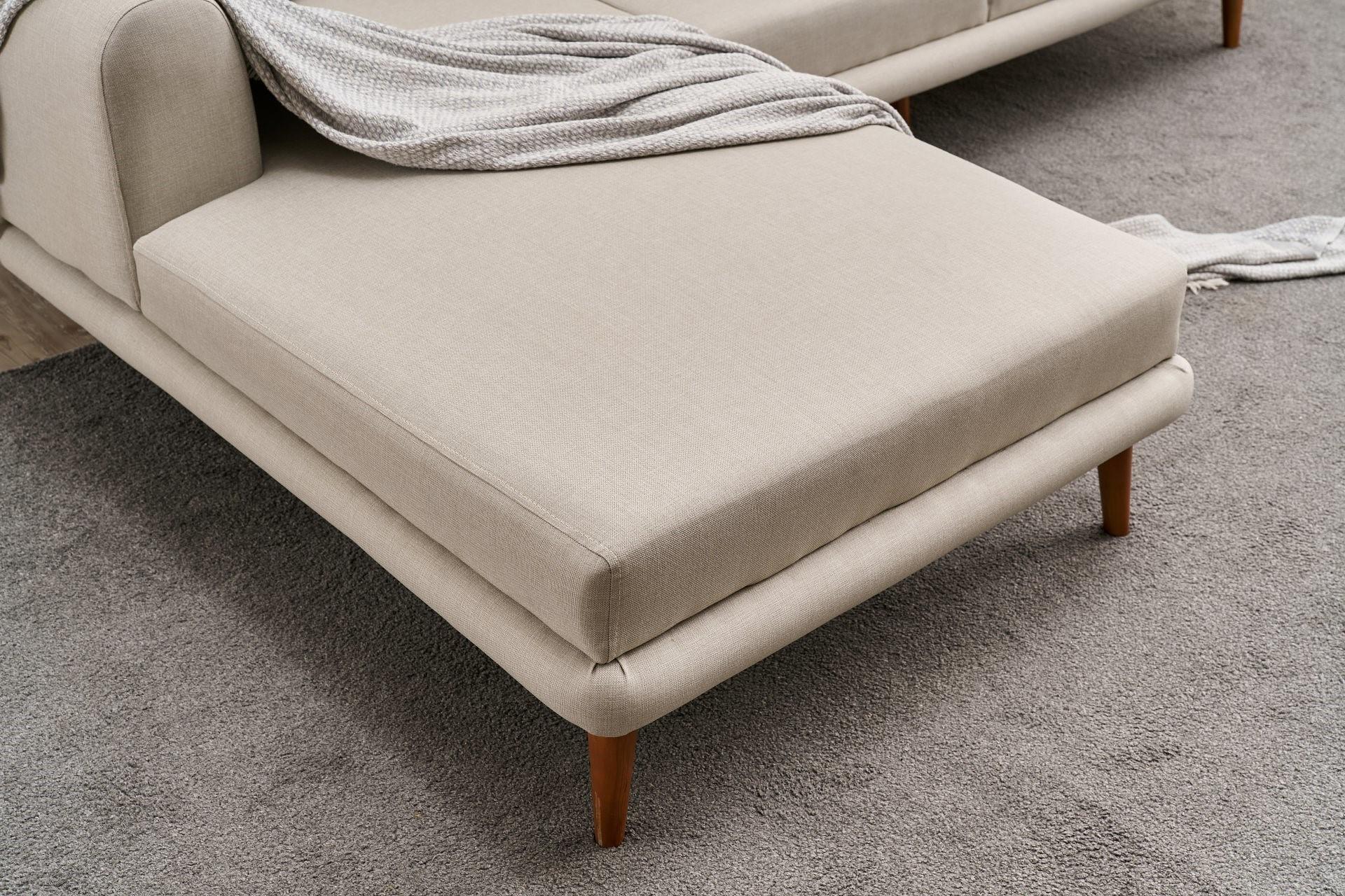 Seren Sofa Récamiere Links Creme 2