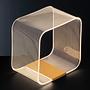 Table lamp Valentin TypeB aluminum acrylic glass gold 0