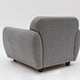 Eddy armchair light grey 6