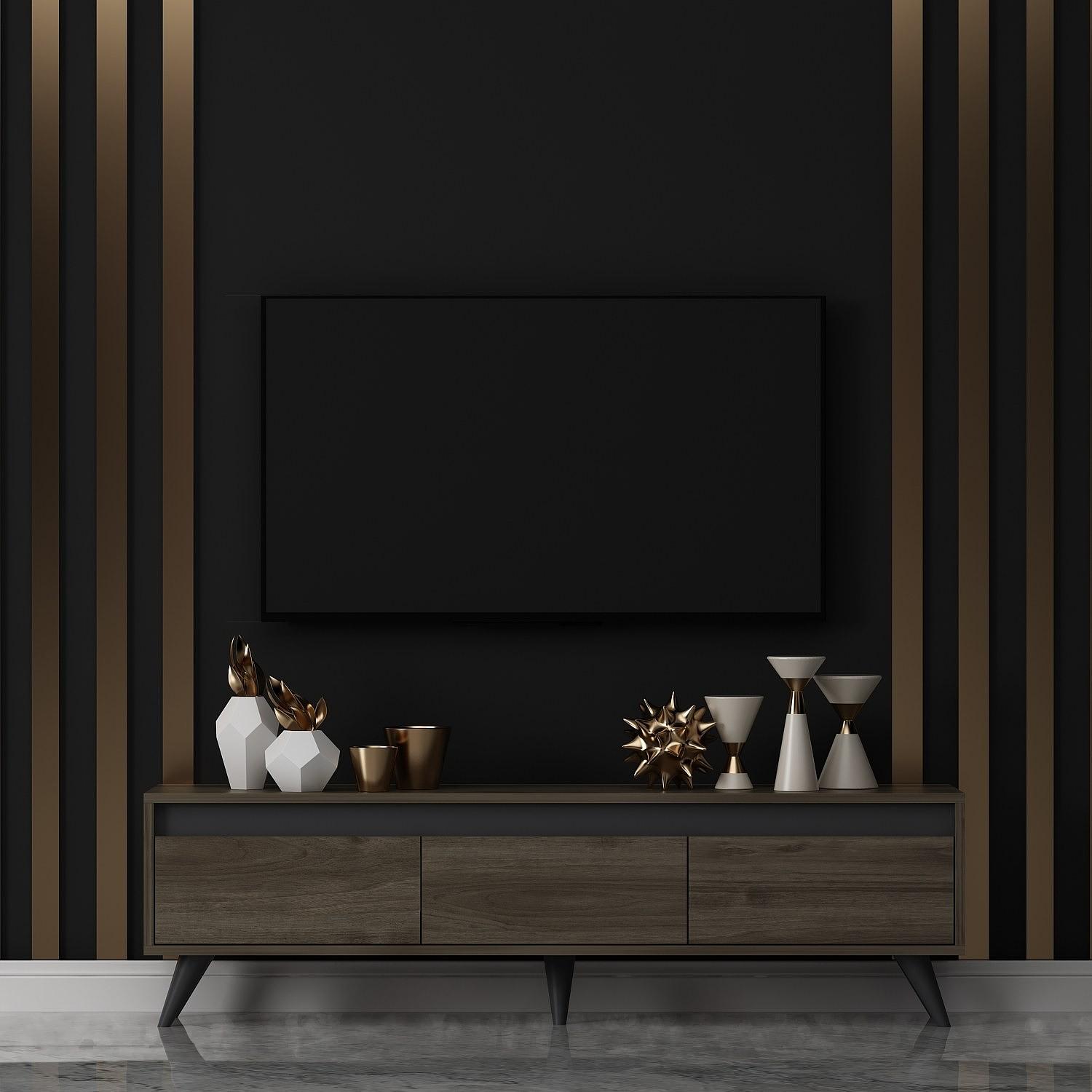 Century Lowboard Wood Veneer 1