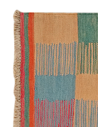 Kelim Gashgai Carpet Wool Multicolored 1