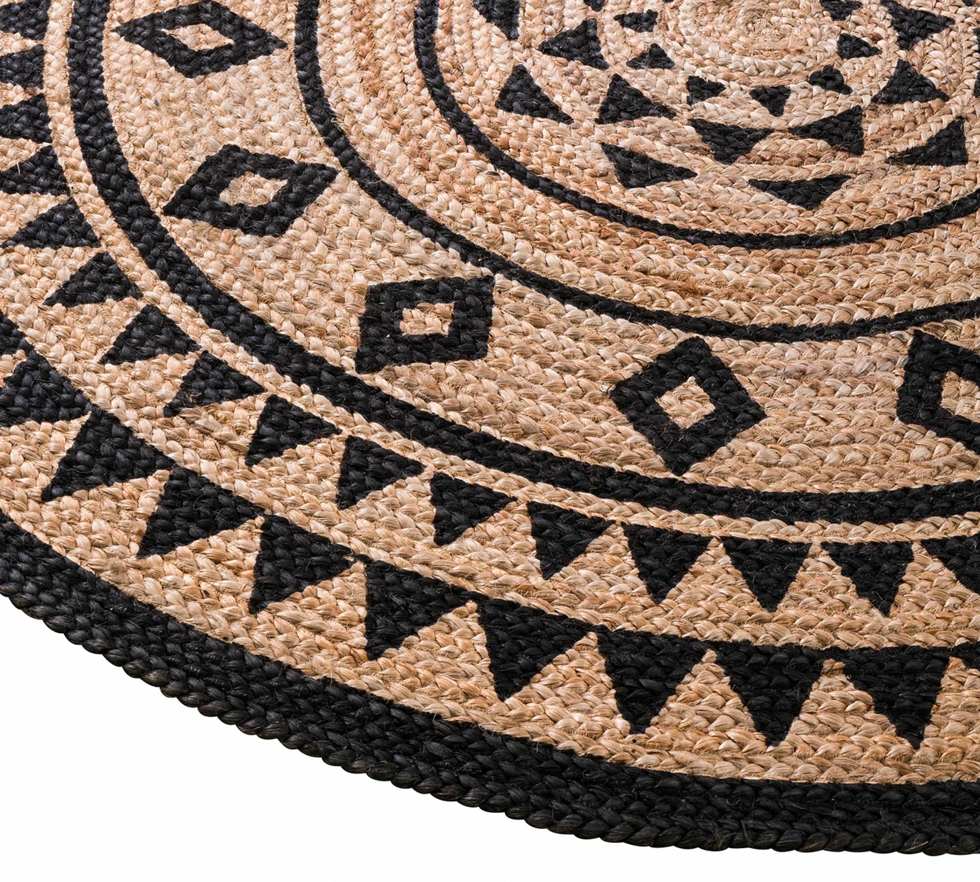 In-/ Outdoor Teppich Jute Braun 3