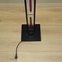 Stehlampe Metall Glas 1970er Jahre 4