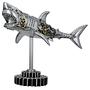 Figur Hai Steampunk Silber Kunstharz 38 x 29 x 12 cm 0
