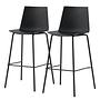 2x Alleen Barstool Black 0