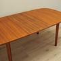 Tavolo da pranzo in teak anni '70 12