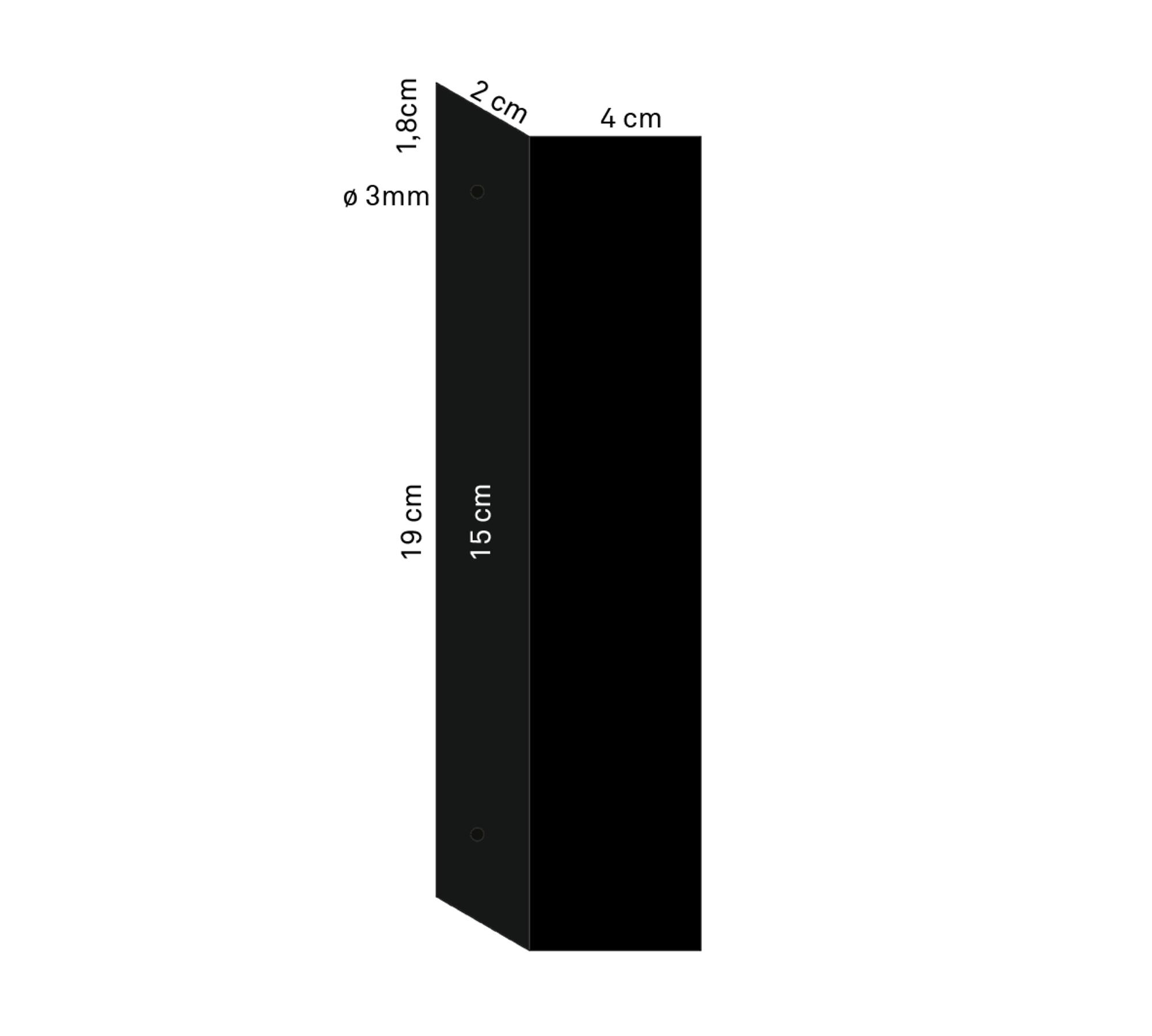 Türgriff Stahl Pulverbeschichtet Neonrot 2