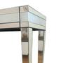 Sideboard Verspiegelt Glas Weiß 3