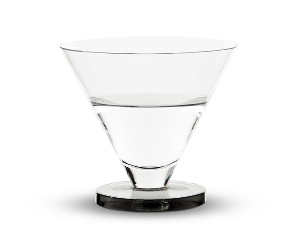 Puck Cocktail Glass 2-piece Set Transparent 3