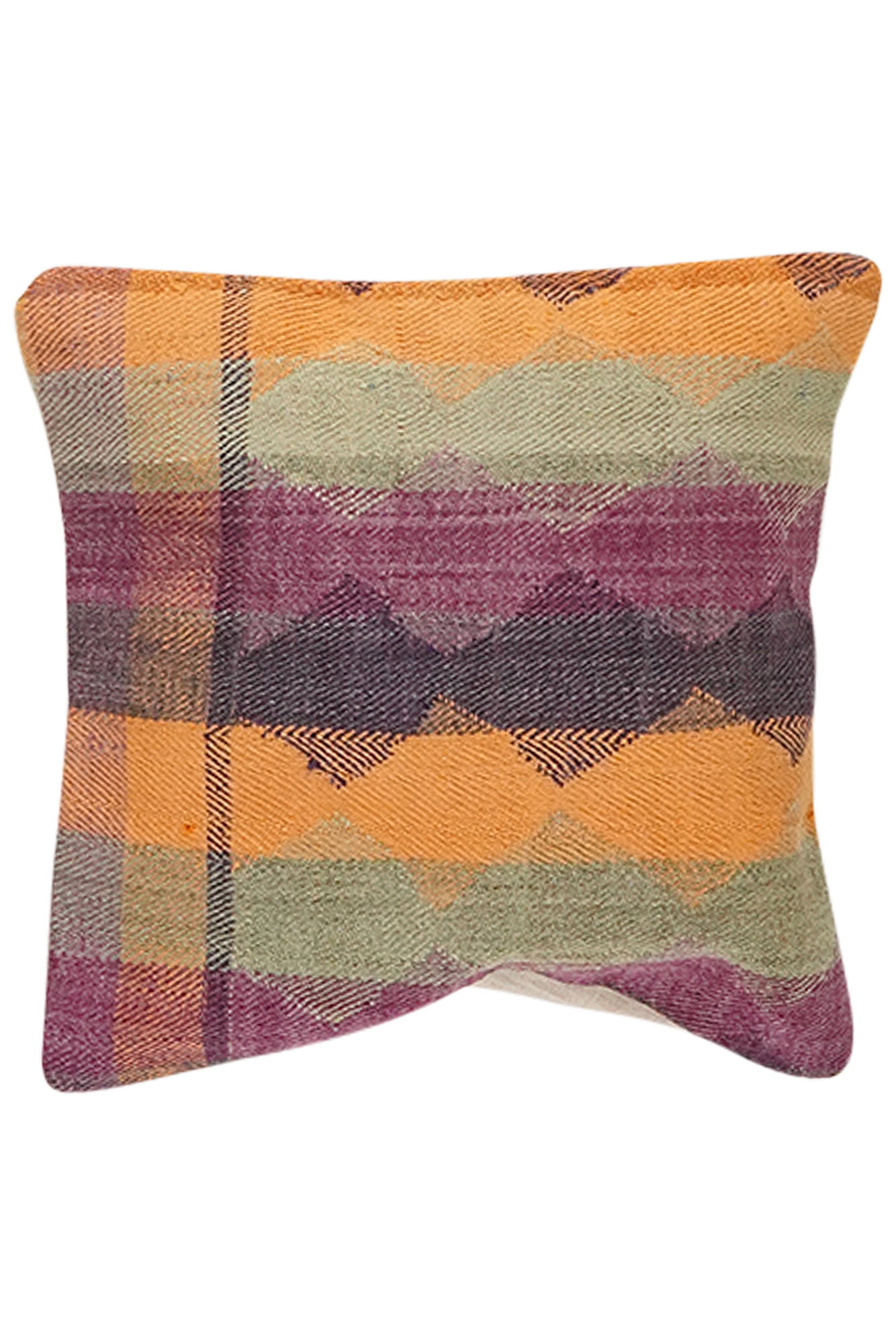 Kilim Kissenbezug Mehrfarbig 0