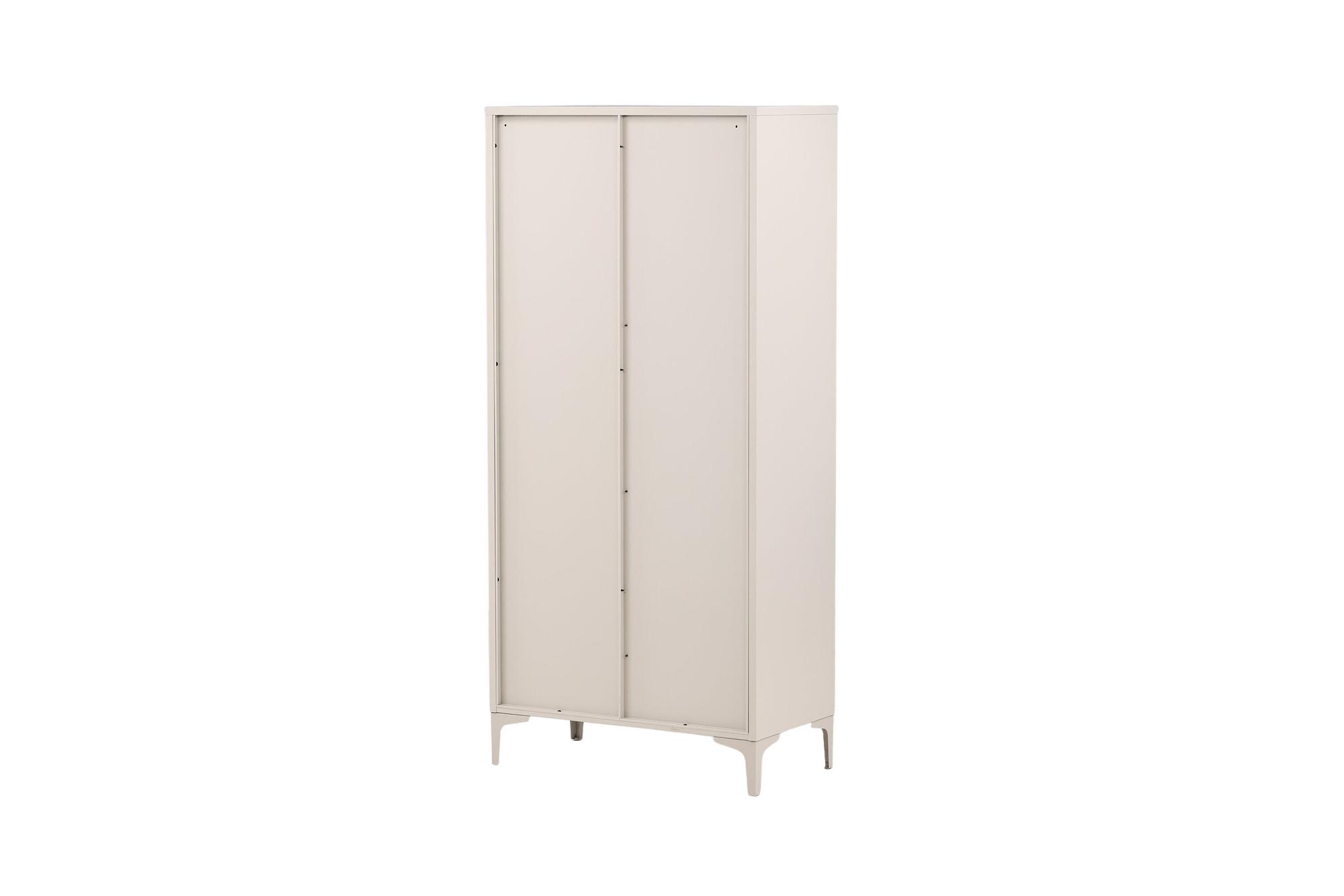 Piring Kleiderschrank Stahl Beige 8