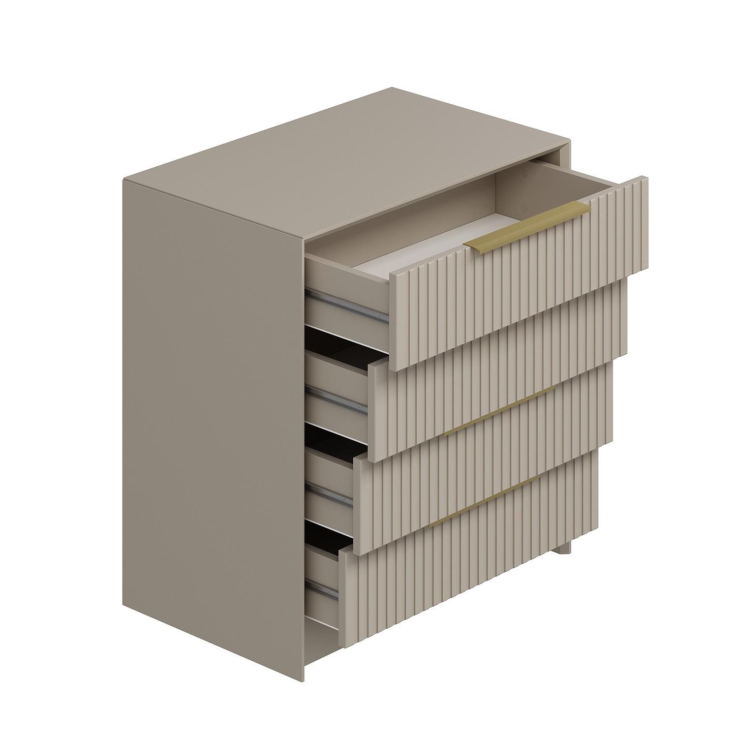 Kale Luxe 7939 chest of drawers Grey 7