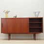 Vintage Highboard Teakholz Braun 1960er Jahre 2