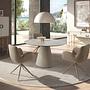 Sideboard aus Stoff und Walnussholz 3272 3