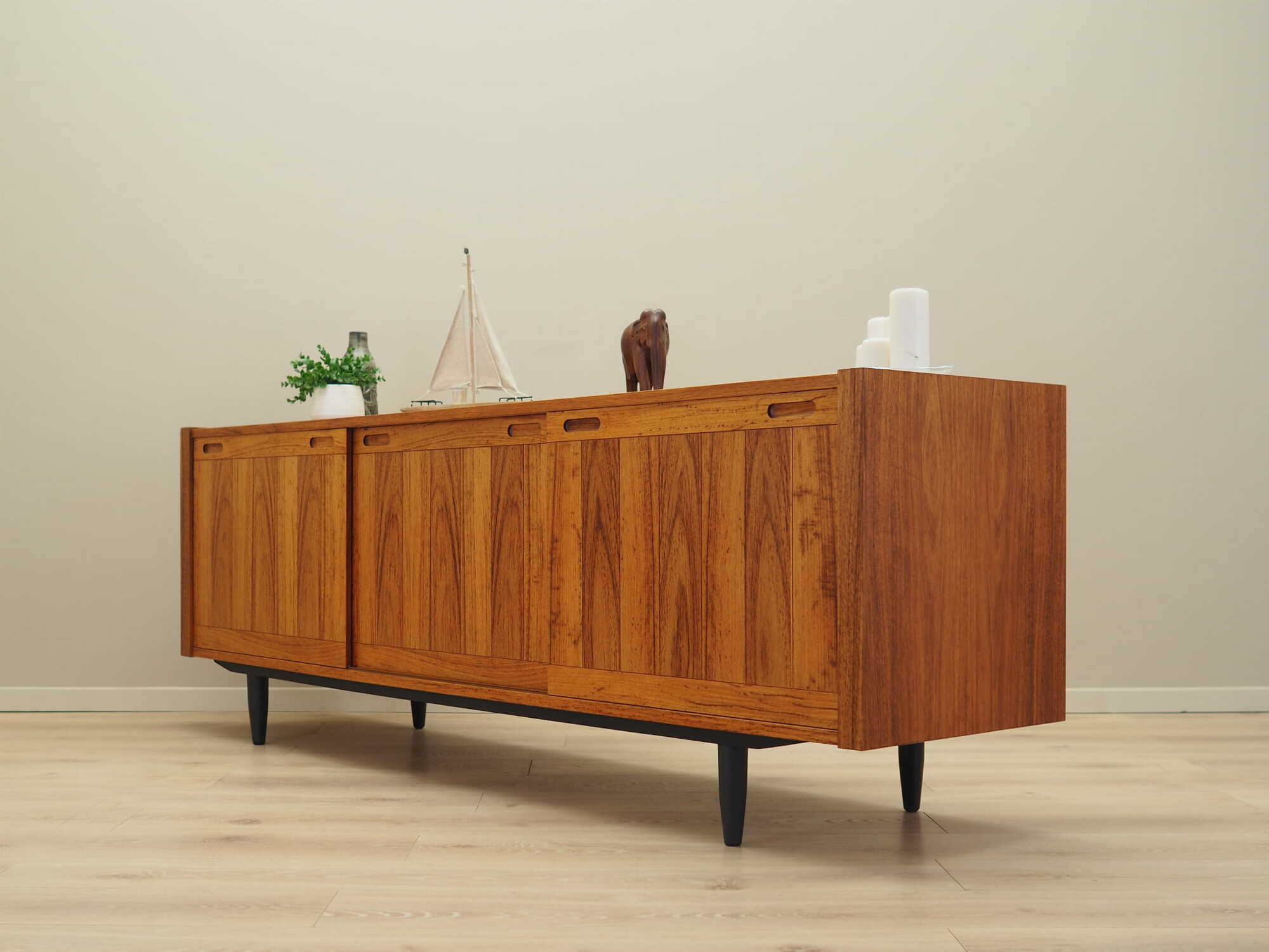 Sideboard Rosenholz Braun 1970er Jahre  3