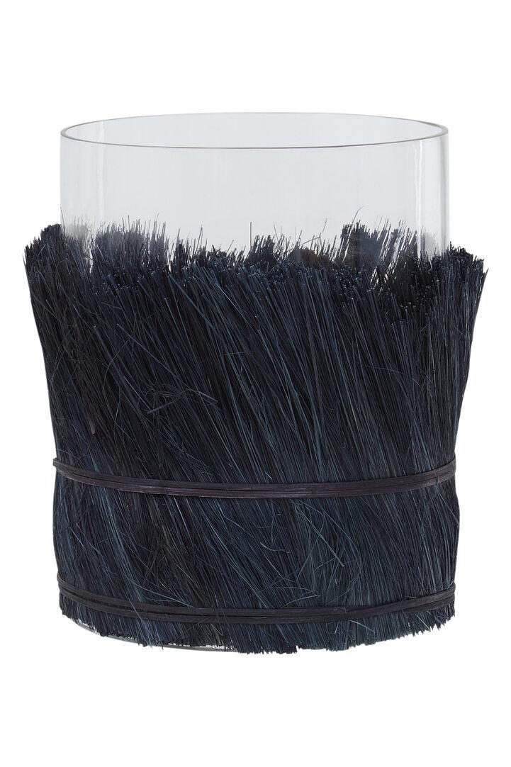 Kuta Large Candle Holder Black 0