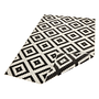 In-/outdoort carpet Malta synthetic fiber Black 80 x 150 cm 3