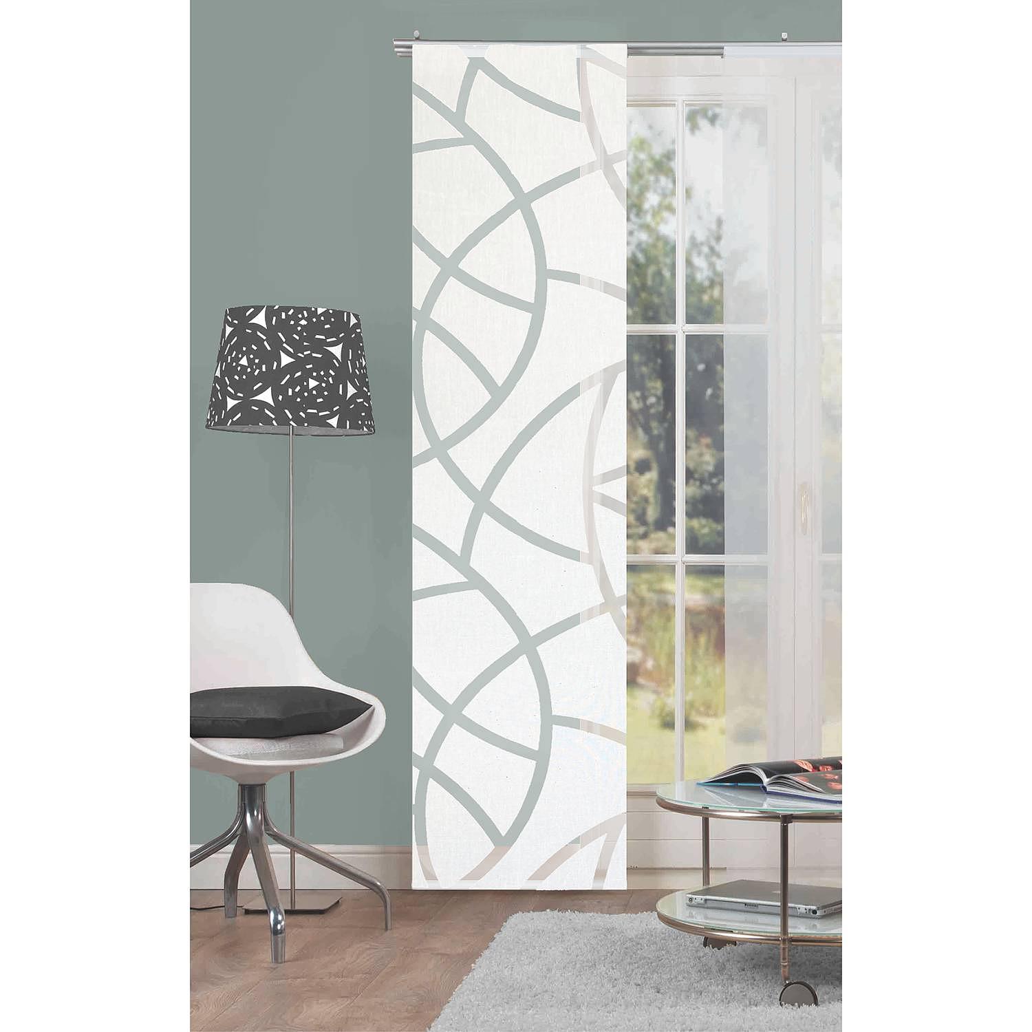 Schiebevorhang Casse II Polyester Weiß 1