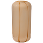 Arles Vase Glas Natur mit Streifen 3