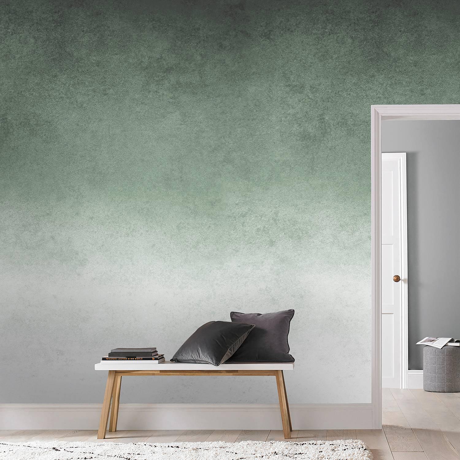 Vlies Fototapete Fading Grun Vlies Grün 2