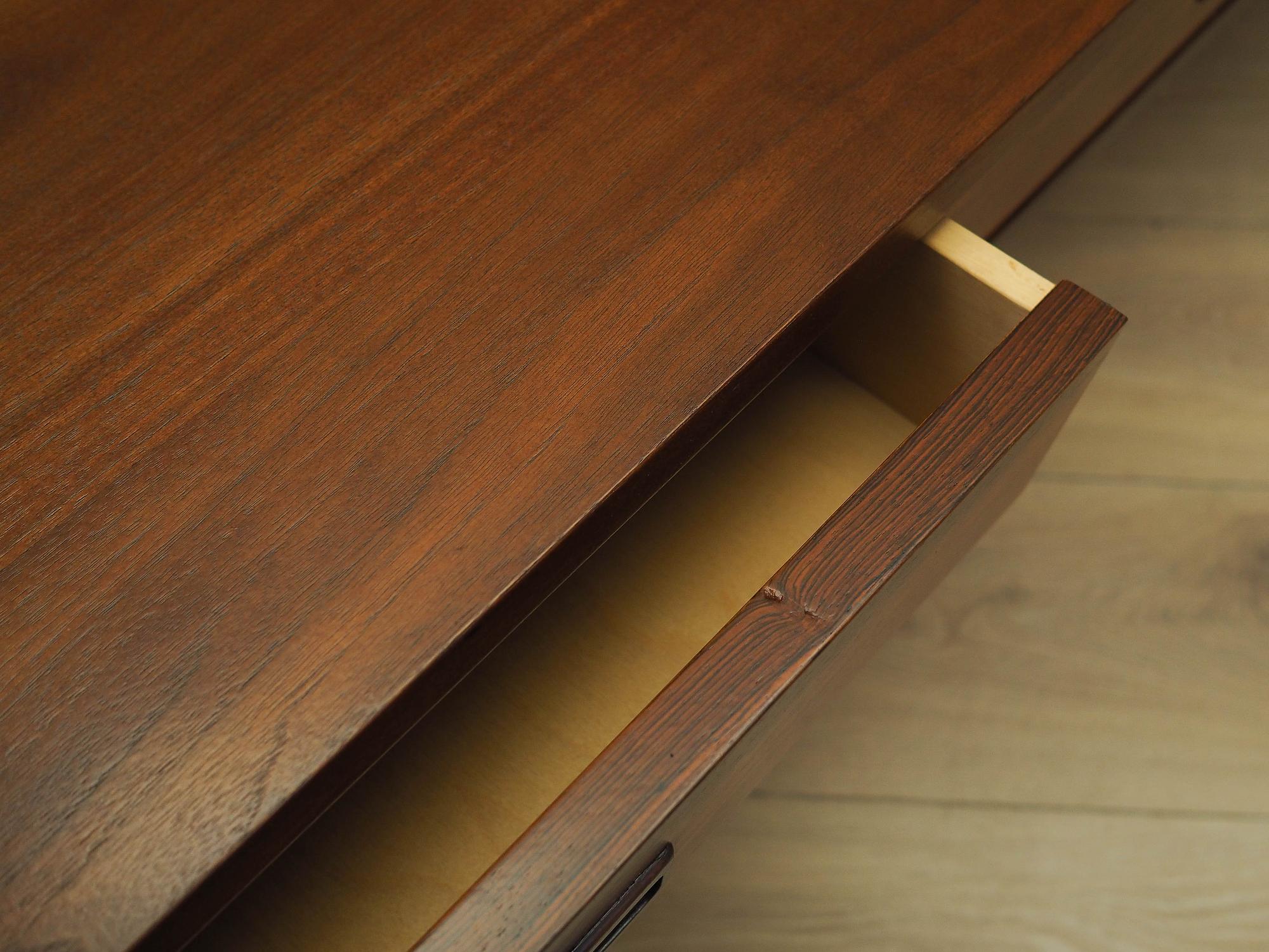 Walnut Lowboard Brown 1970s 7