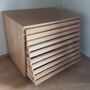 Planschrank Holz Braun 1