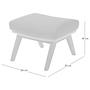 Hocker Hepburn Hellgrau 3
