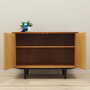 Armadio vintage in legno beige anni '70 2