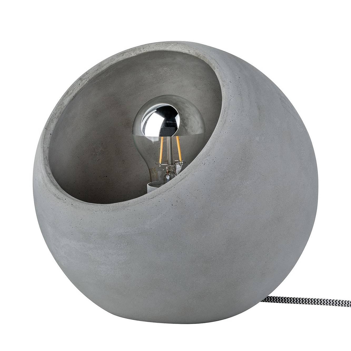 Tischleuchte Ingram Beton 1-flammig 3