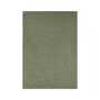 Kurzflorteppich Webstoff Khaki 120 x 170 cm 0