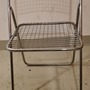 2x Vintage Klappstuhl Niels Gammelgaard Chrom 2